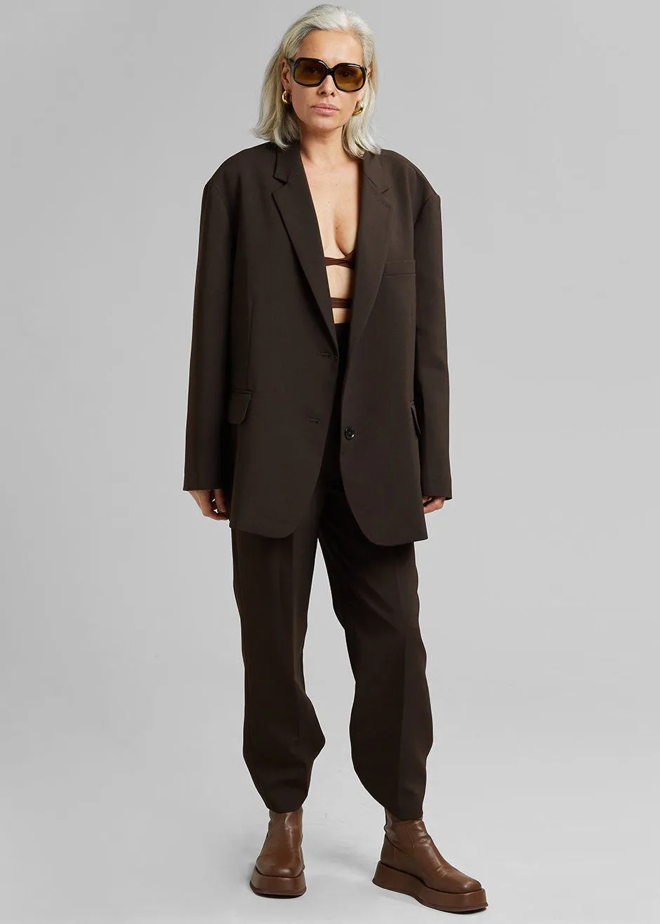 Bea Suit Pants - Dark Espresso sold by Frankie Shop product image thumbnail 2