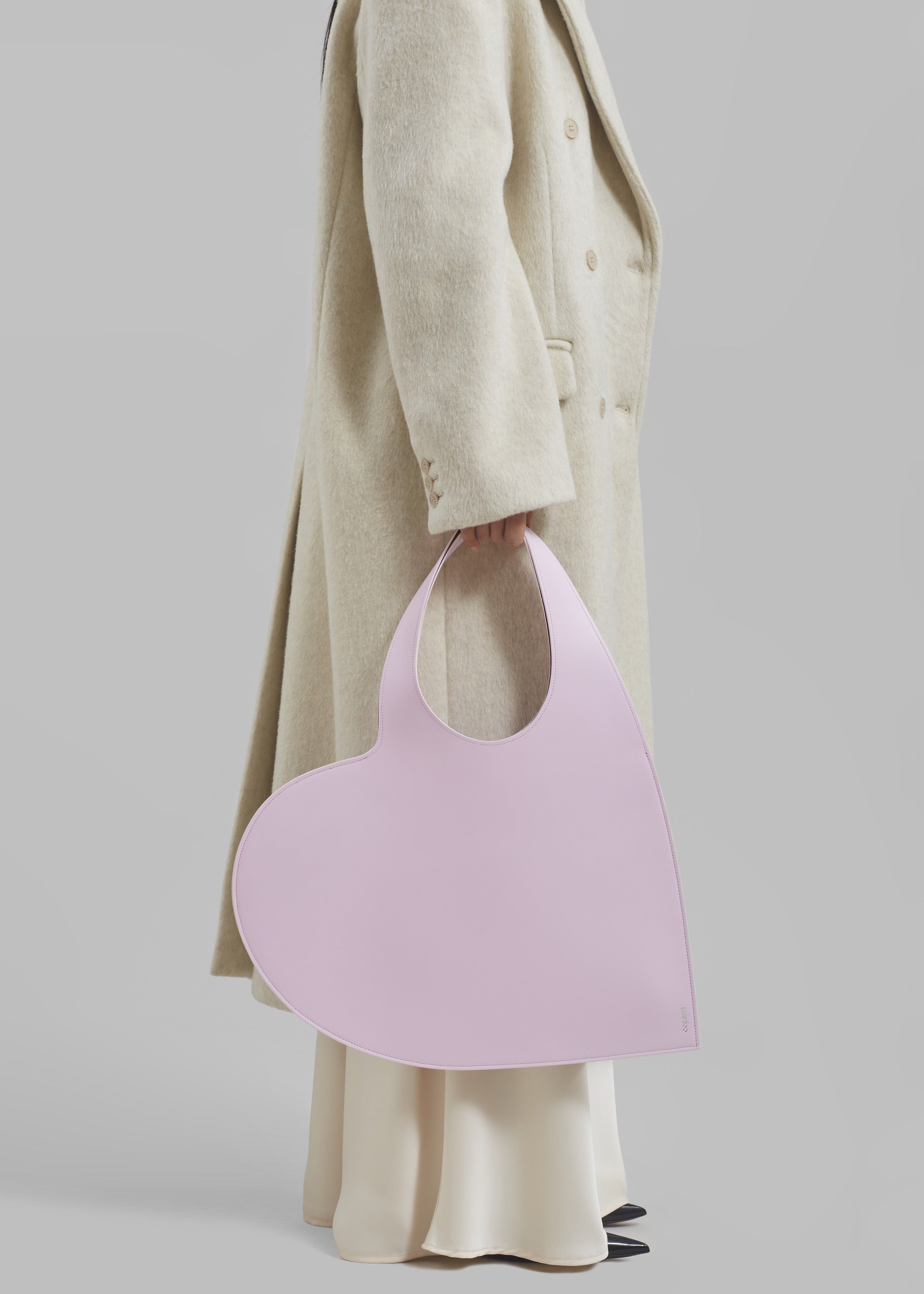 Coperni Heart Tote Bag - Light Pink sold by Frankie Shop product image thumbnail 3
