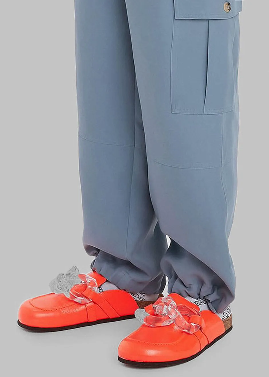 JW Anderson Chain Loafer Mules - Orange sold by Frankie Shop product image thumbnail 4