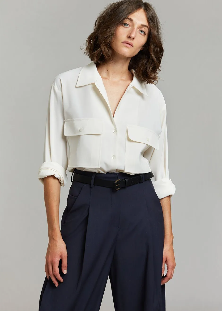 Opal Blouse - Cream sold by Frankie Shop