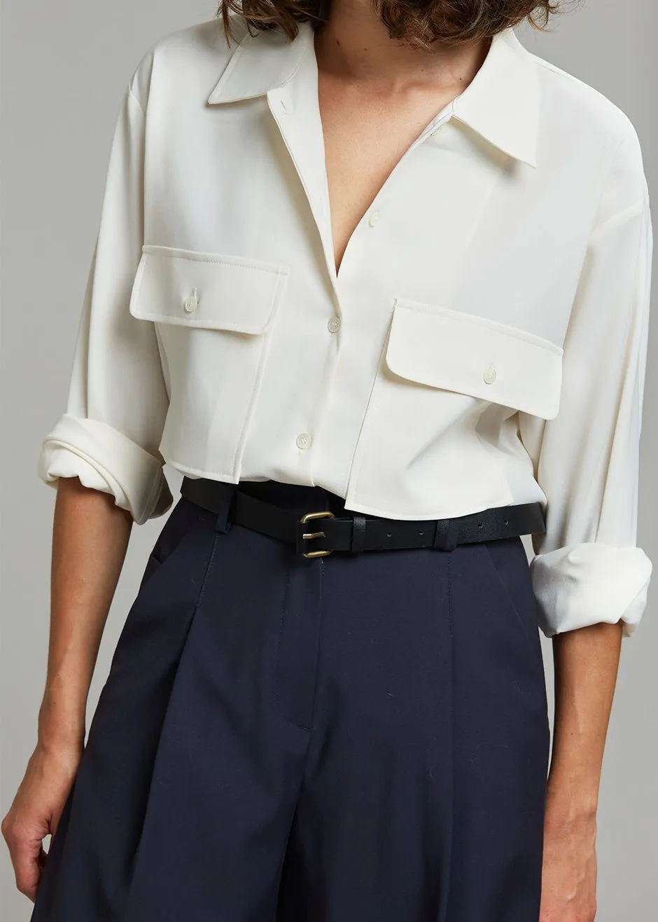 Opal Blouse - Cream sold by Frankie Shop product image thumbnail 4