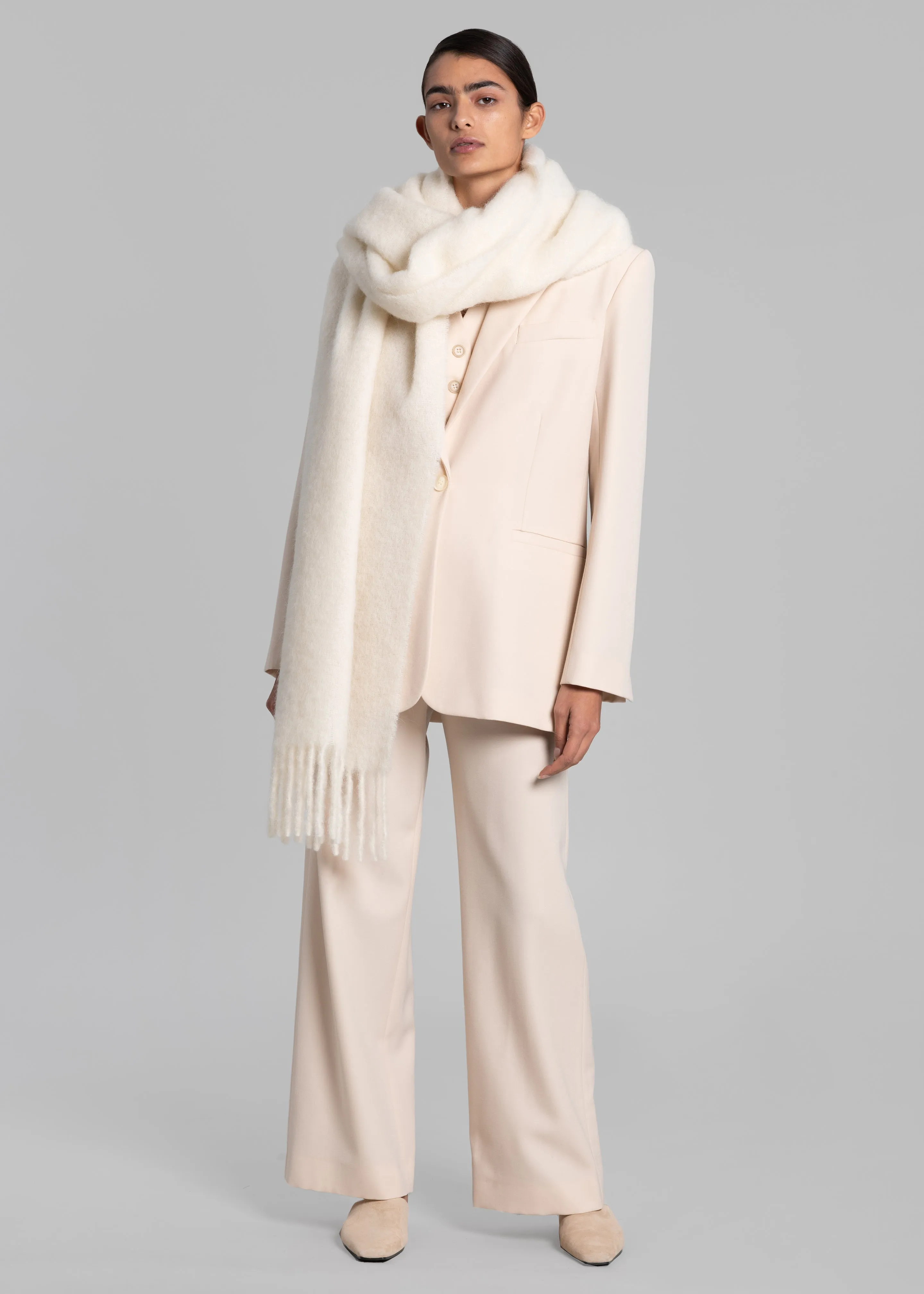 Frankie Lanne Scarf - Off White sold by Frankie Shop product image thumbnail 2