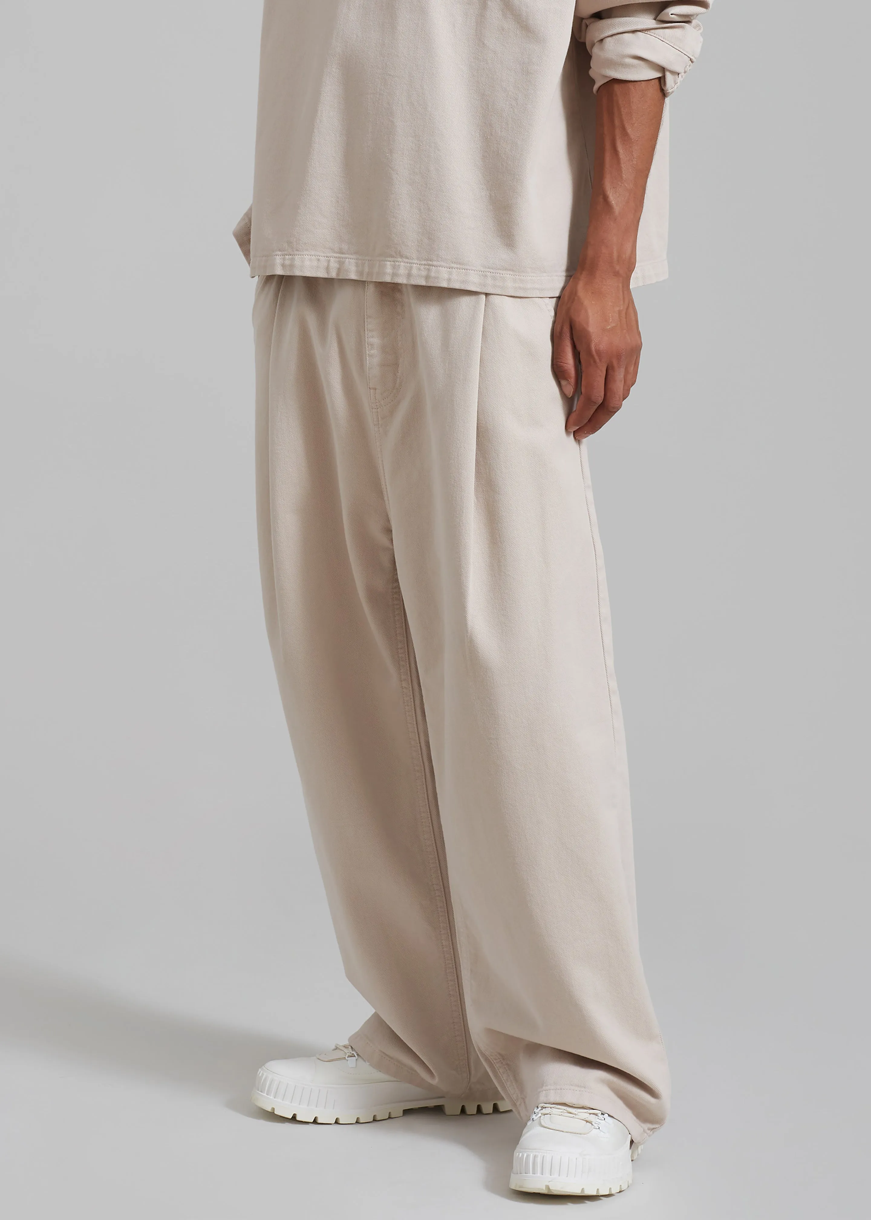 Drew Denim Pants - Natural sold by Frankie Shop product image thumbnail 2