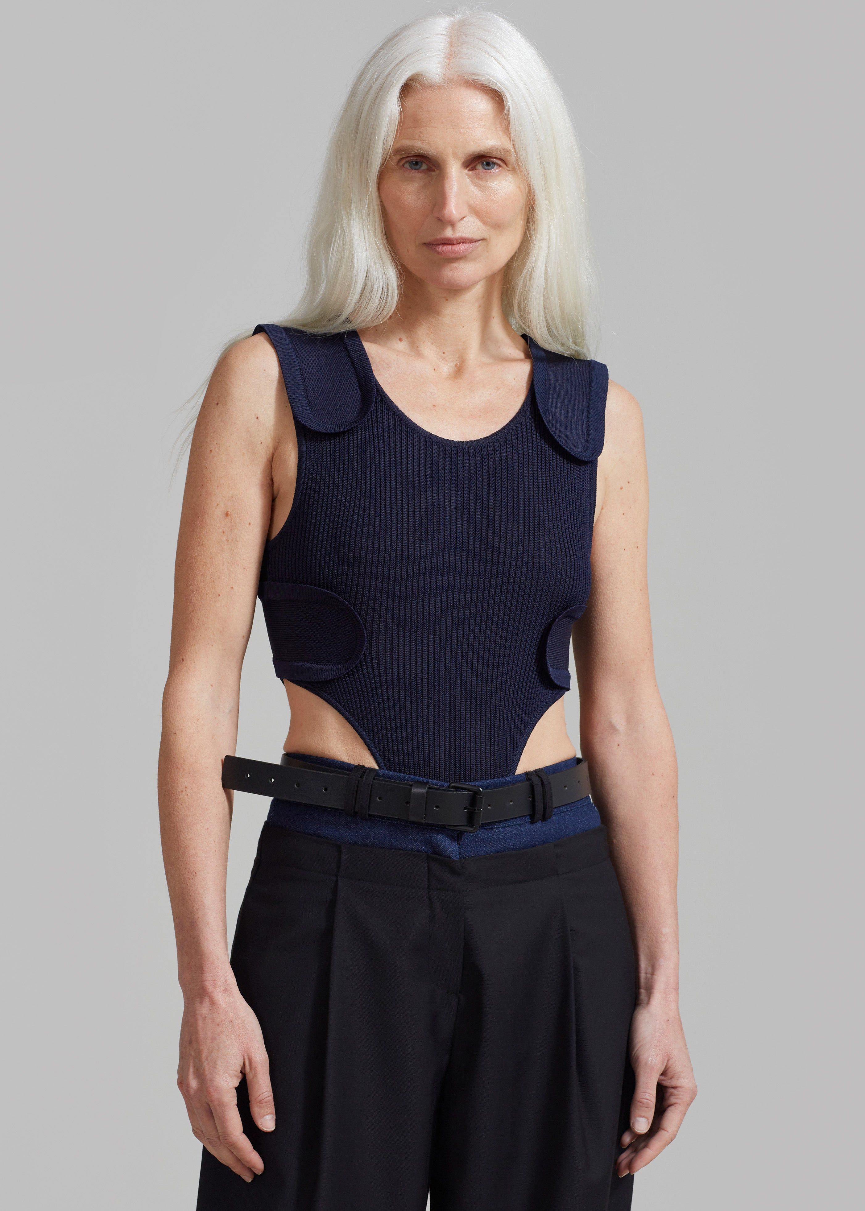 Bevza "Bronik" Bodysuit - Dark Ink Navy sold by Frankie Shop product image thumbnail 3