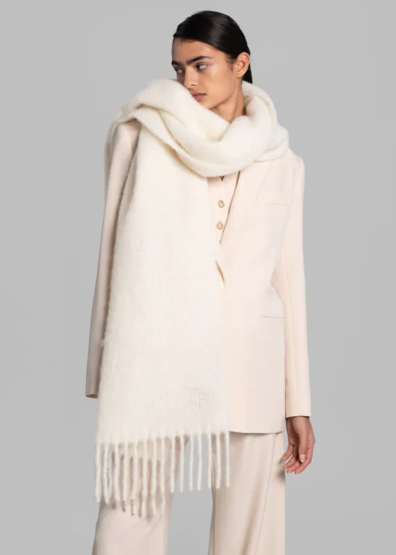Frankie Lanne Scarf - Off White sold by Frankie Shop