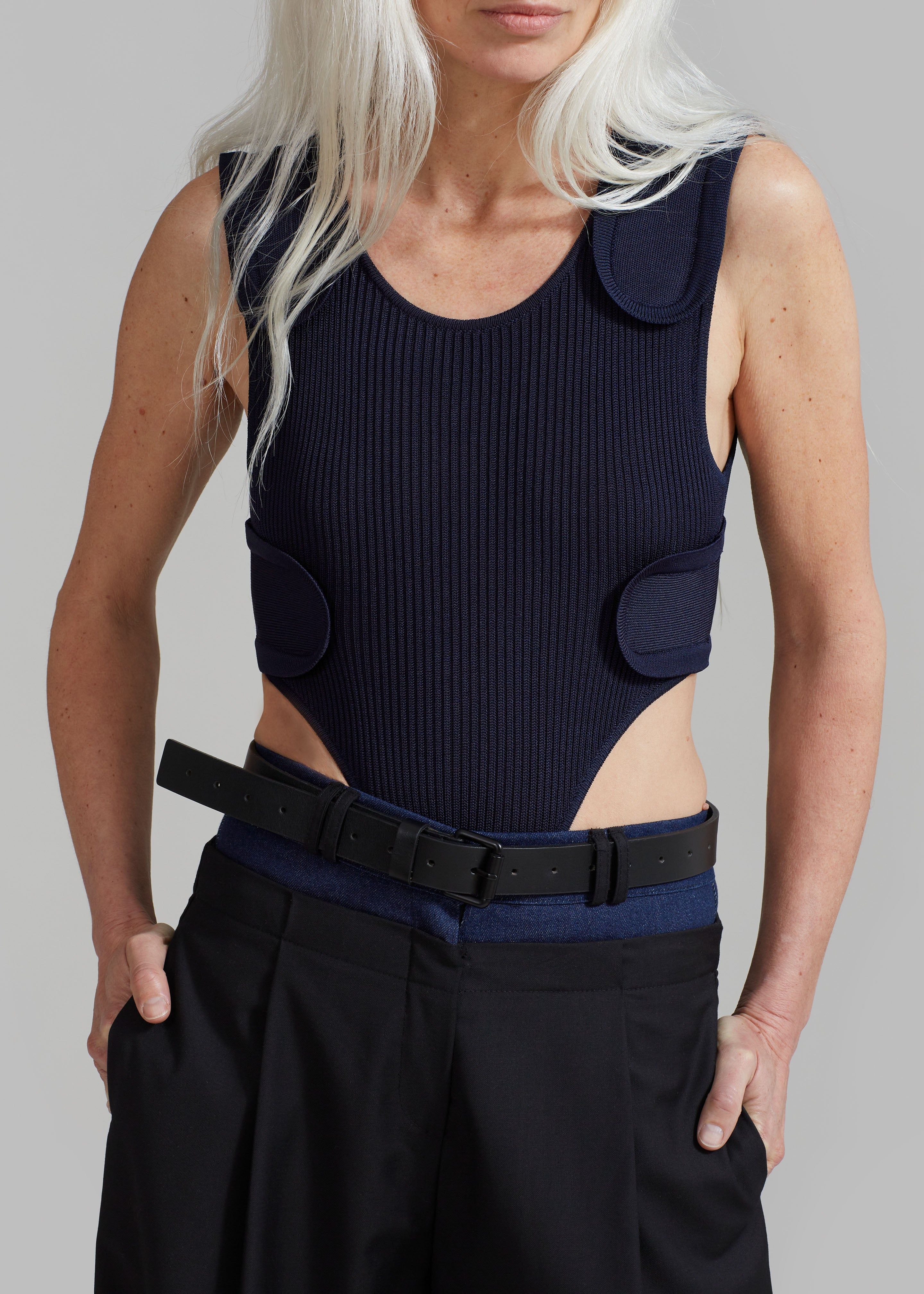 Bevza "Bronik" Bodysuit - Dark Ink Navy sold by Frankie Shop product image thumbnail 5