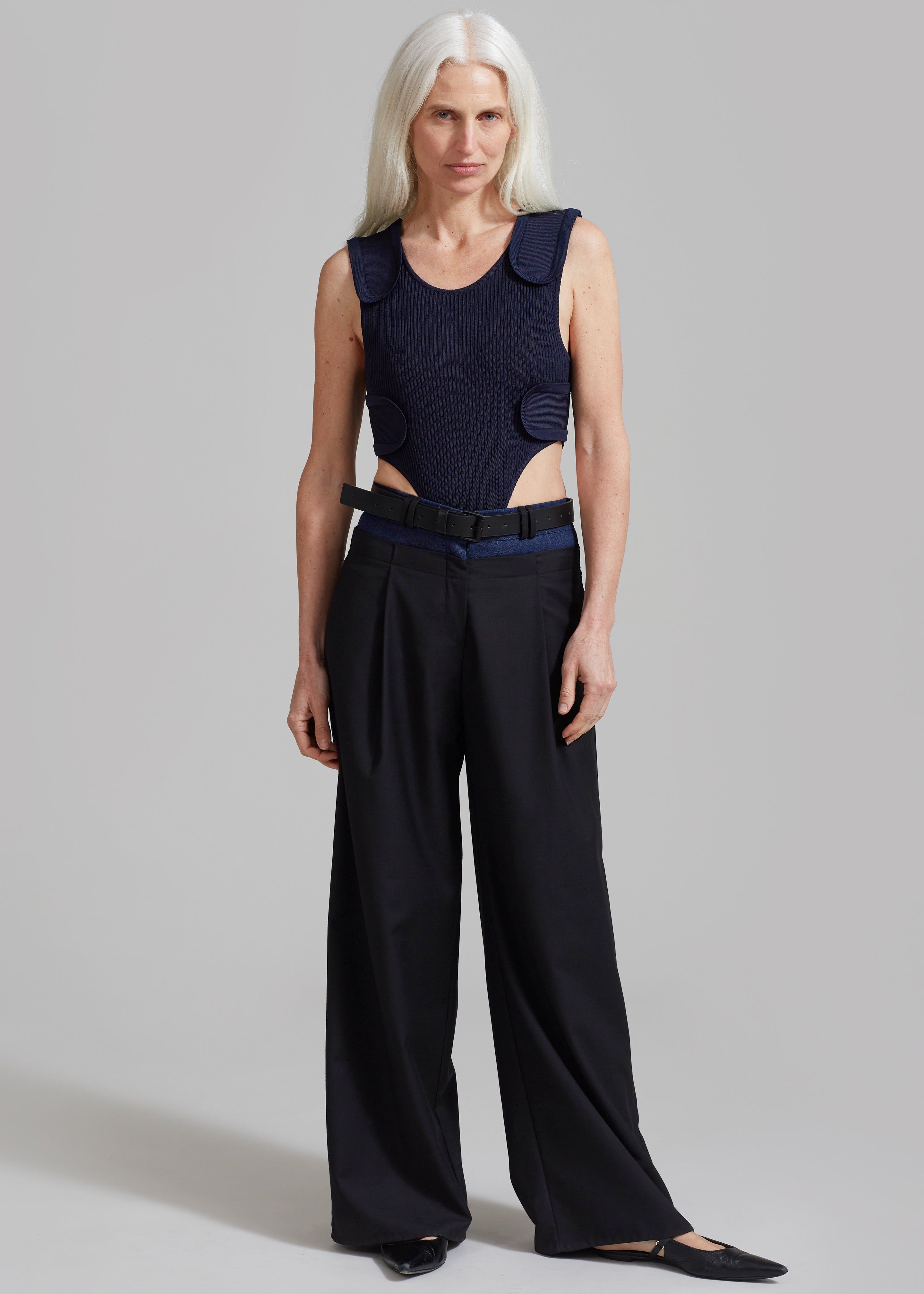 Bevza "Bronik" Bodysuit - Dark Ink Navy sold by Frankie Shop product image thumbnail 4