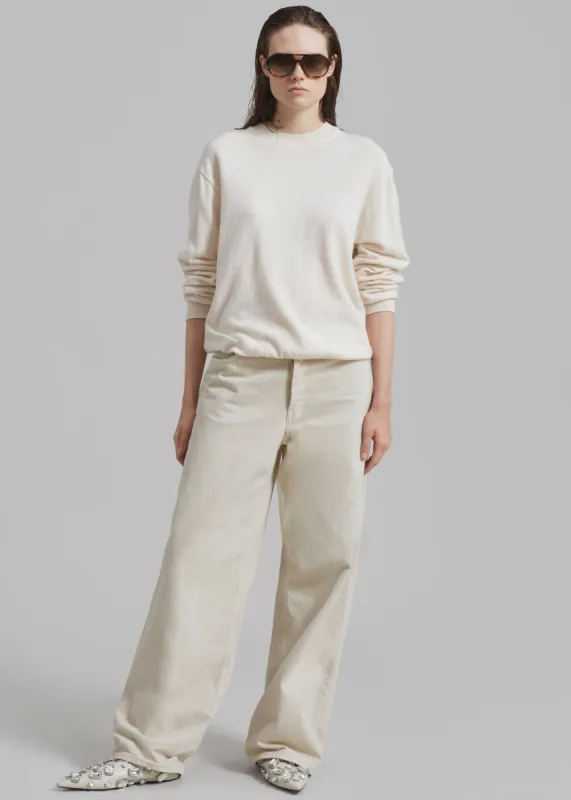 Haikure Bethany Pants - Natural sold by Frankie Shop