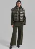 Naomi Puffer Vest - Olive sold by Frankie Shop