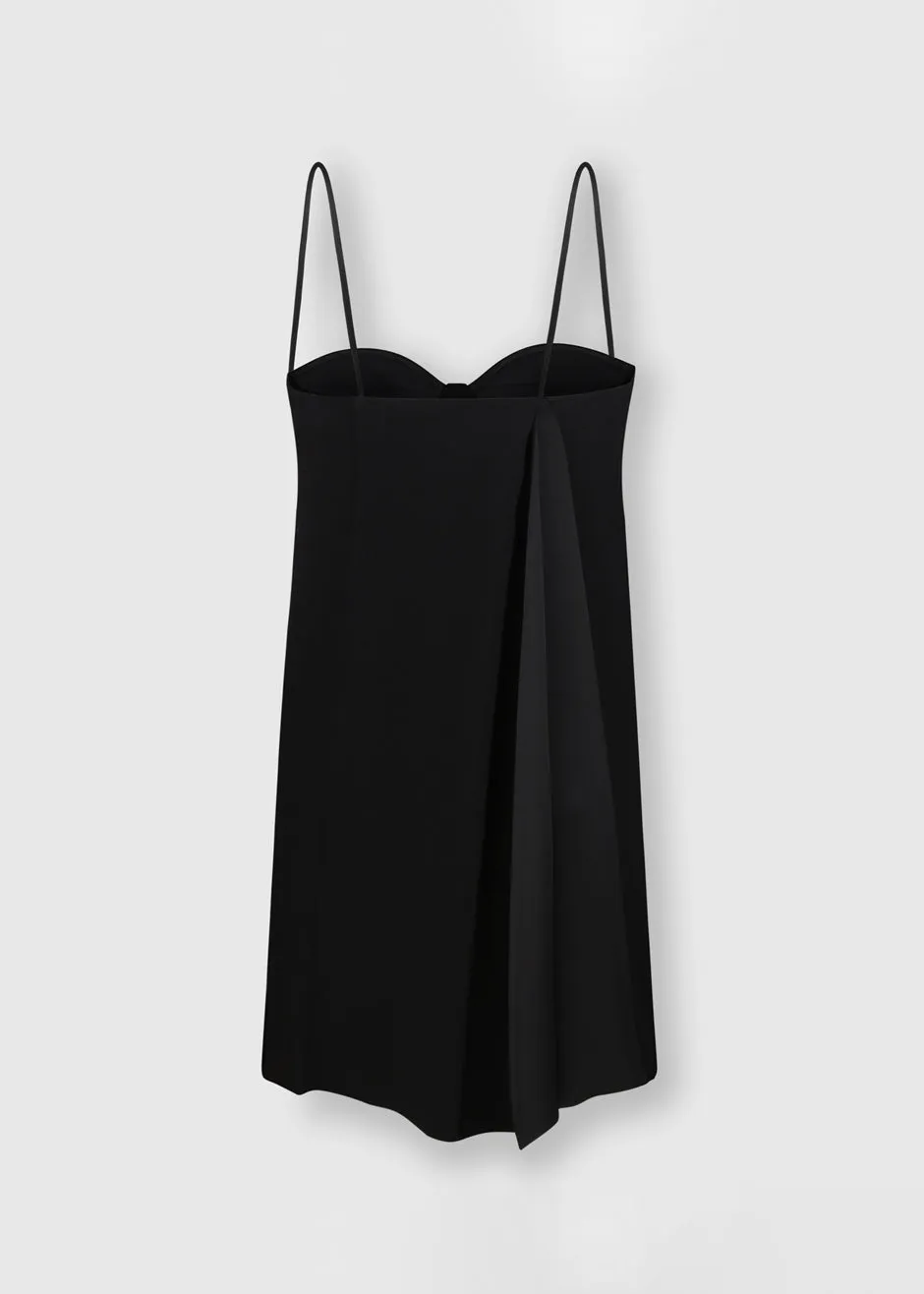 Bevza Mini Seashell Cups Dress - Black sold by Frankie Shop product image thumbnail 4