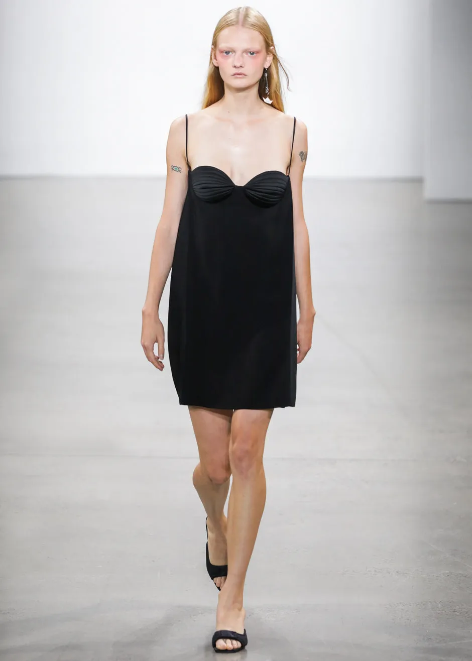 Bevza Mini Seashell Cups Dress - Black sold by Frankie Shop product image thumbnail 2