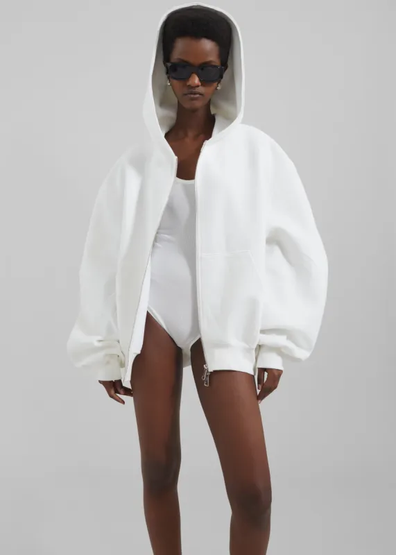 Katia Hoodie - White sold by Frankie Shop