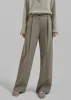 Xia Side Belt Trousers - Khaki sold by Frankie Shop