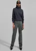 Ziggy Long Leather Pants - Light Khaki sold by Frankie Shop