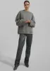 Ziggy Long Leather Pants - Light Khaki sold by Frankie Shop