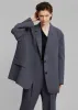 Bea Blazer - Charcoal sold by Frankie Shop