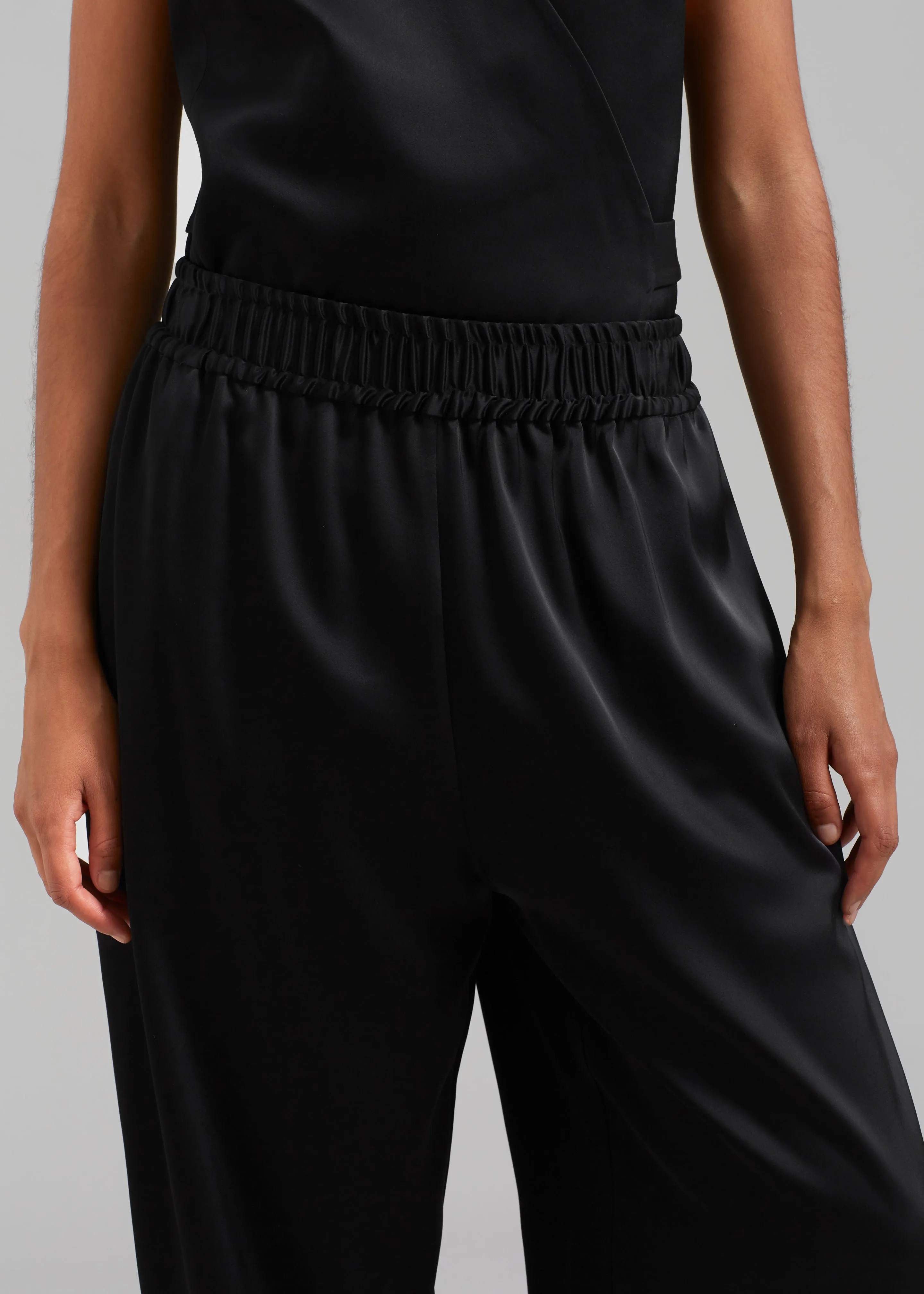Esse Studios Gathered Pants - Black sold by Frankie Shop product image thumbnail 3