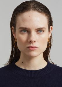 Otiumberg Laguna Hoops - Gold sold by Frankie Shop