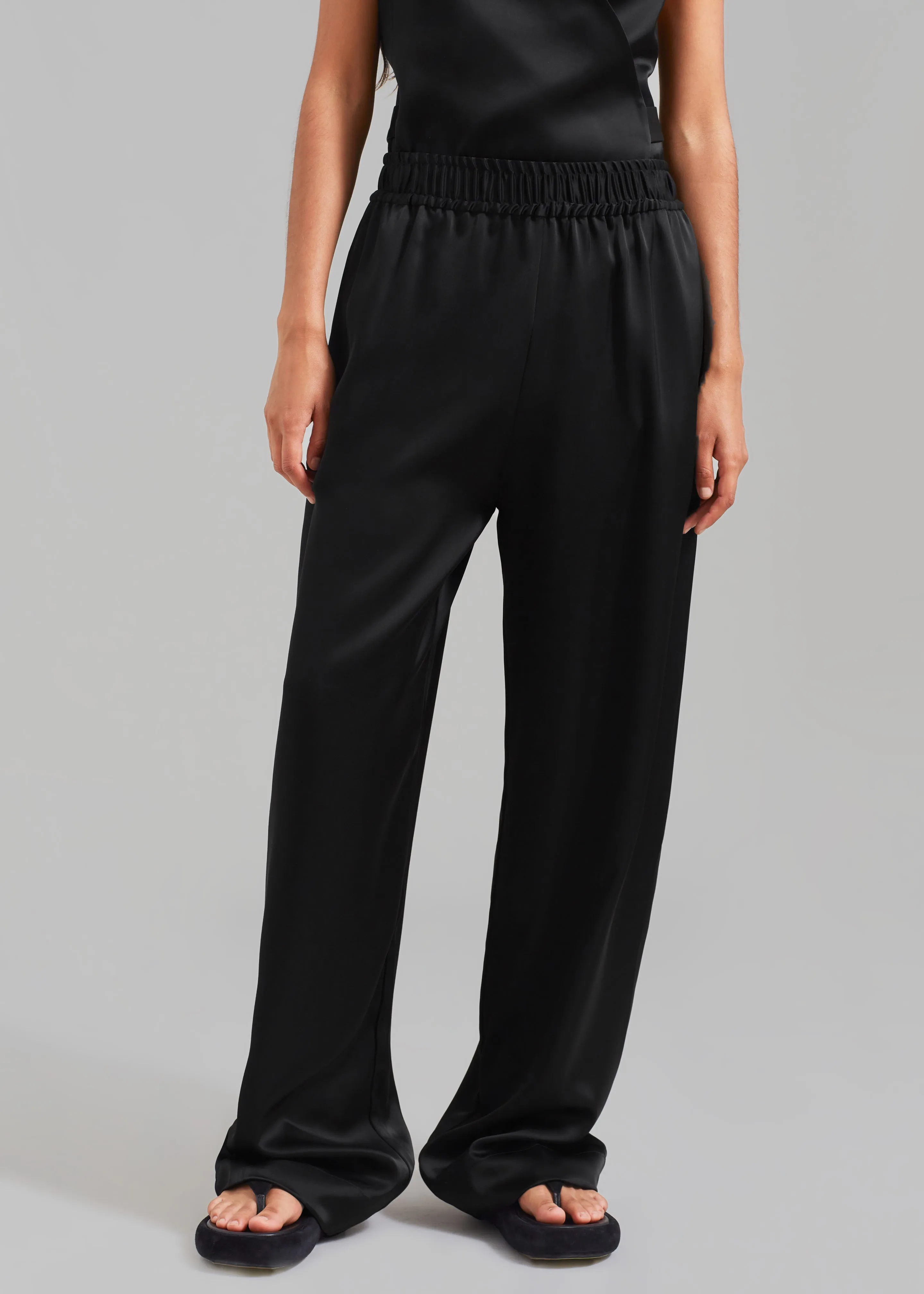 Esse Studios Gathered Pants - Black sold by Frankie Shop product image thumbnail 4