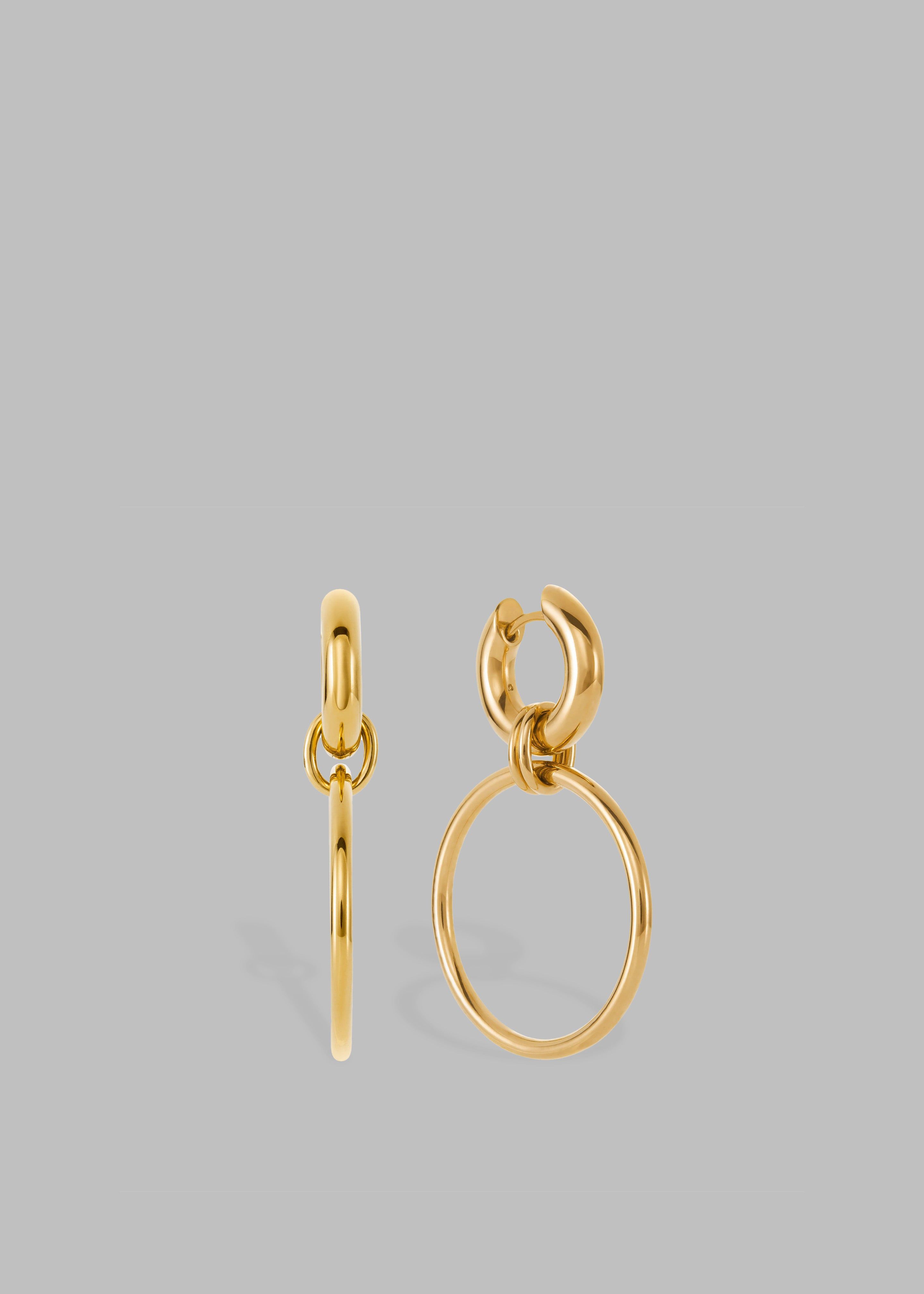 Otiumberg Laguna Hoops - Gold sold by Frankie Shop