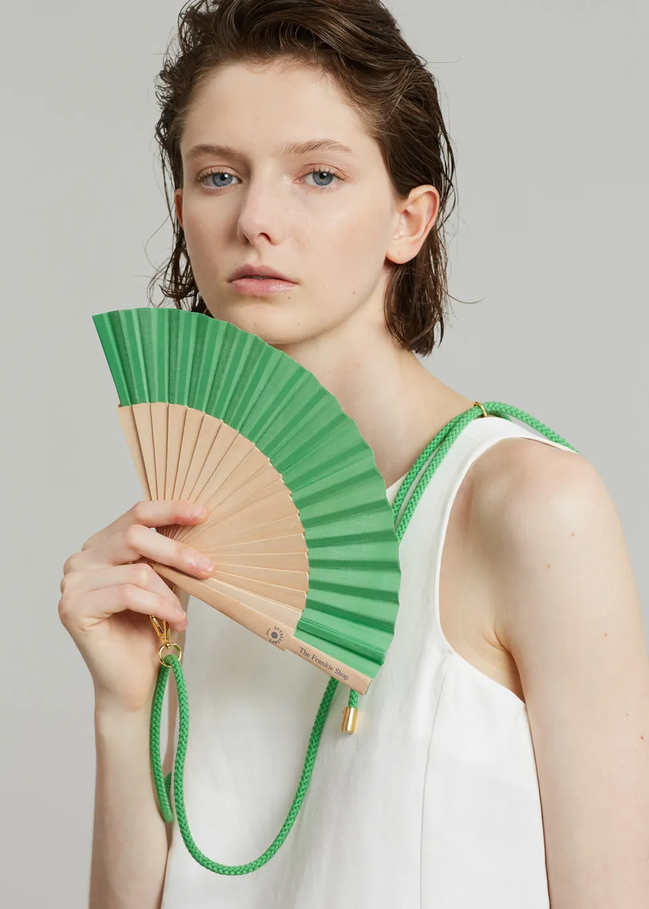 TFS x Duvelleroy Take Away Fan - Kelly Green sold by Frankie Shop product image thumbnail 2