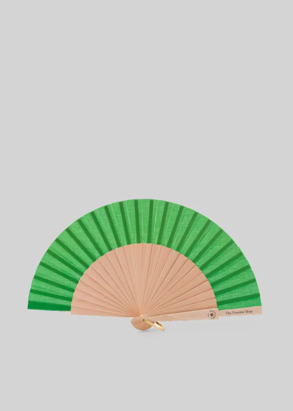 TFS x Duvelleroy Take Away Fan - Kelly Green made by Frankie Shop