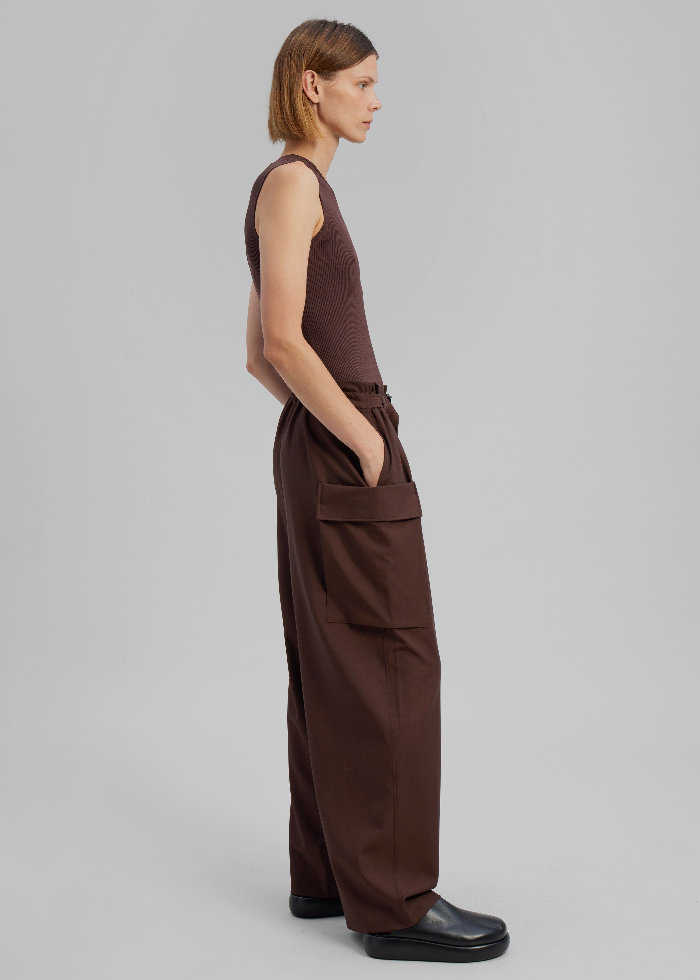 Tiarha Cargo Pants - Brown sold by Frankie Shop product image thumbnail 5