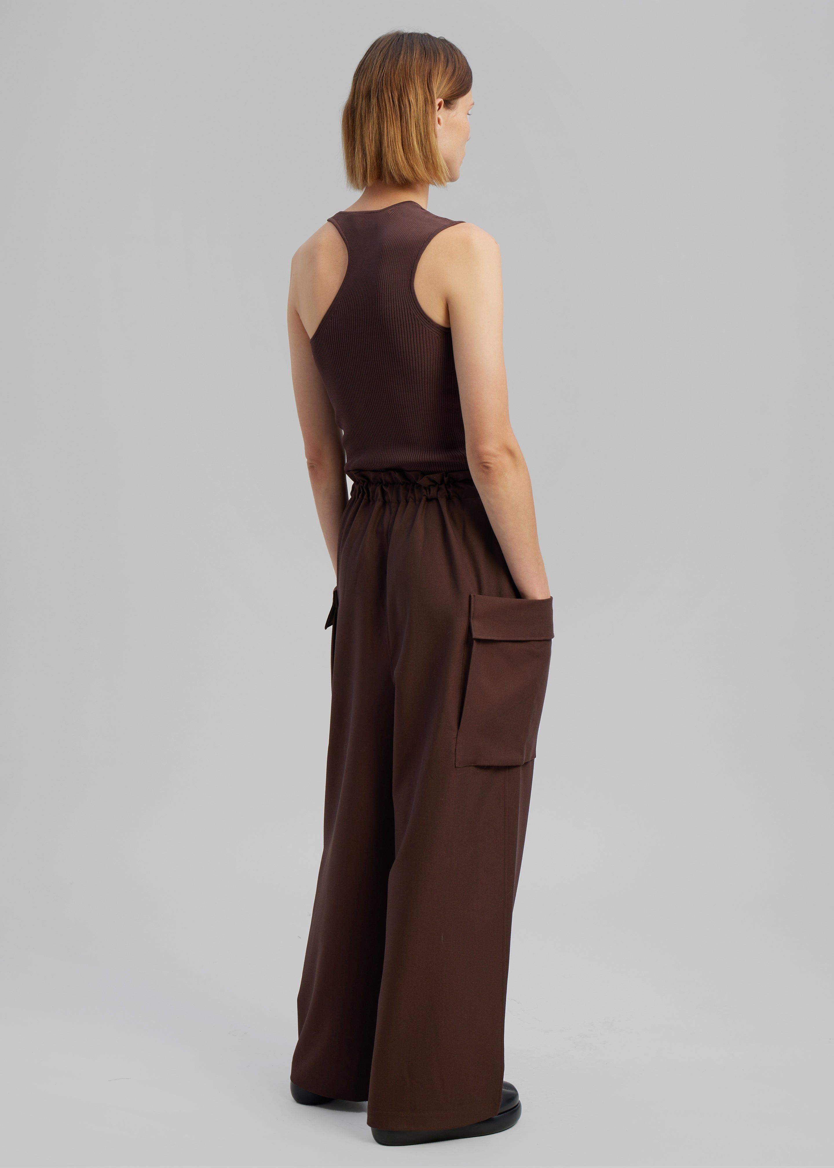 Tiarha Cargo Pants - Brown sold by Frankie Shop product image thumbnail 6