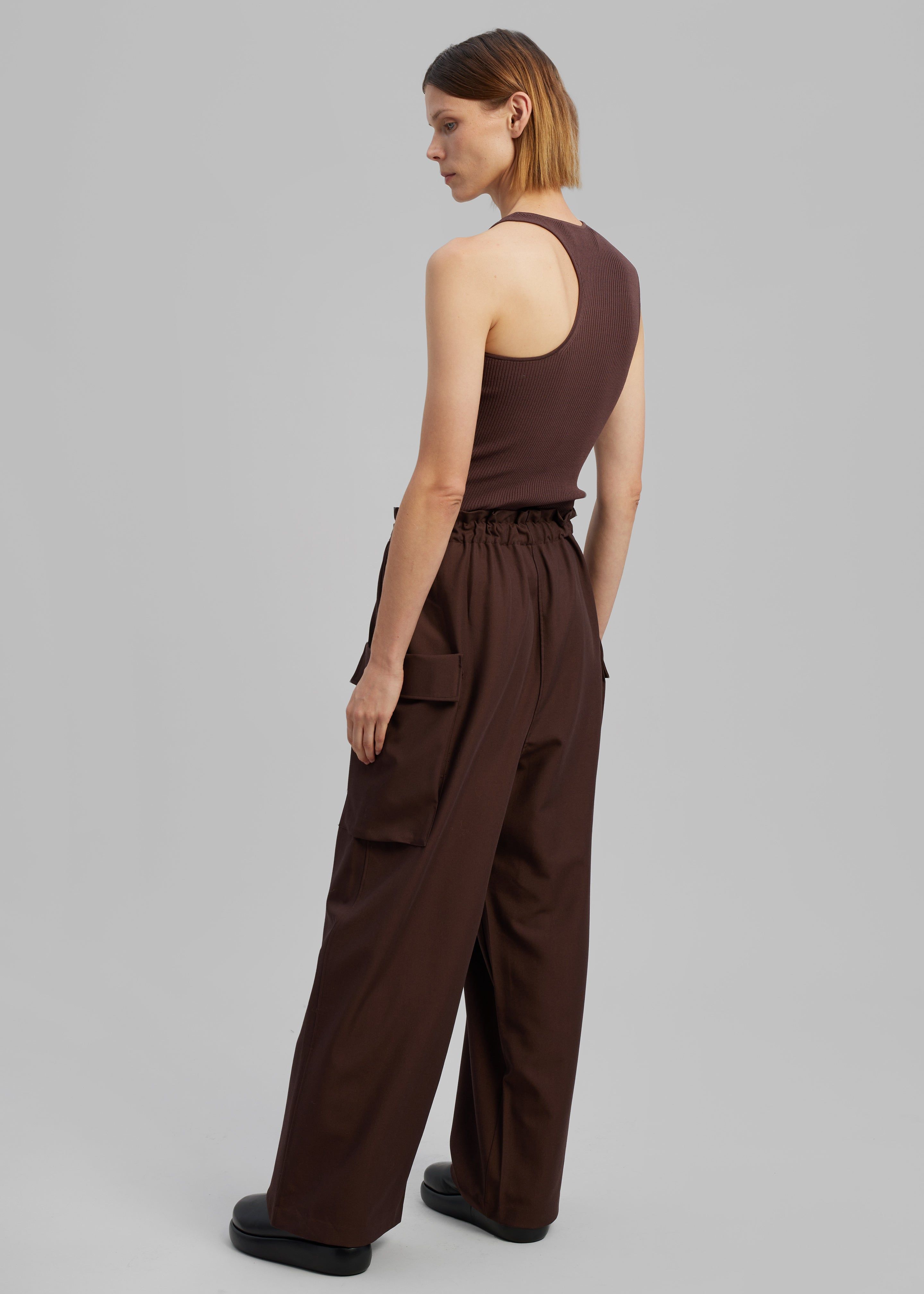 Tiarha Cargo Pants - Brown sold by Frankie Shop product image thumbnail 7