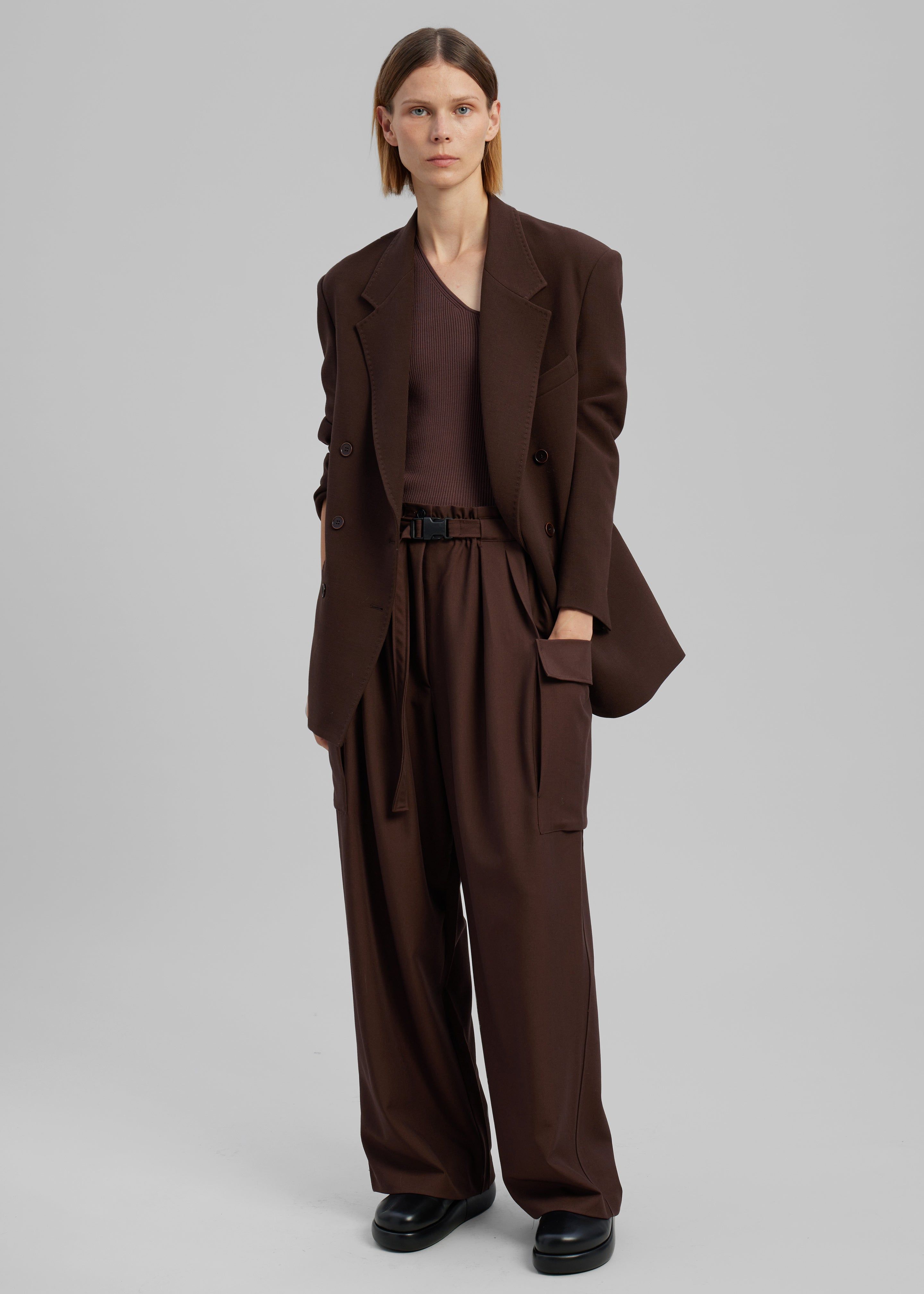 Tiarha Cargo Pants - Brown sold by Frankie Shop product image thumbnail 3