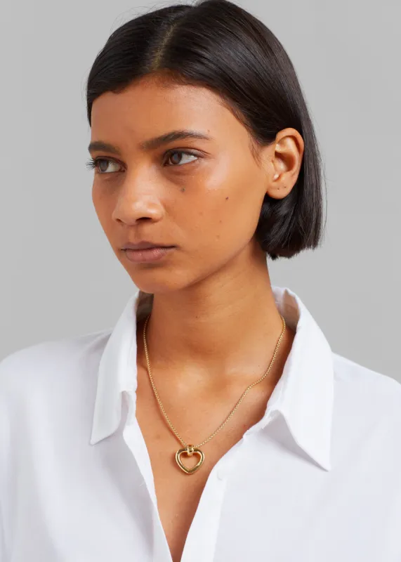 Laura Lombardi Tesoro Pendant - Gold made by Frankie Shop