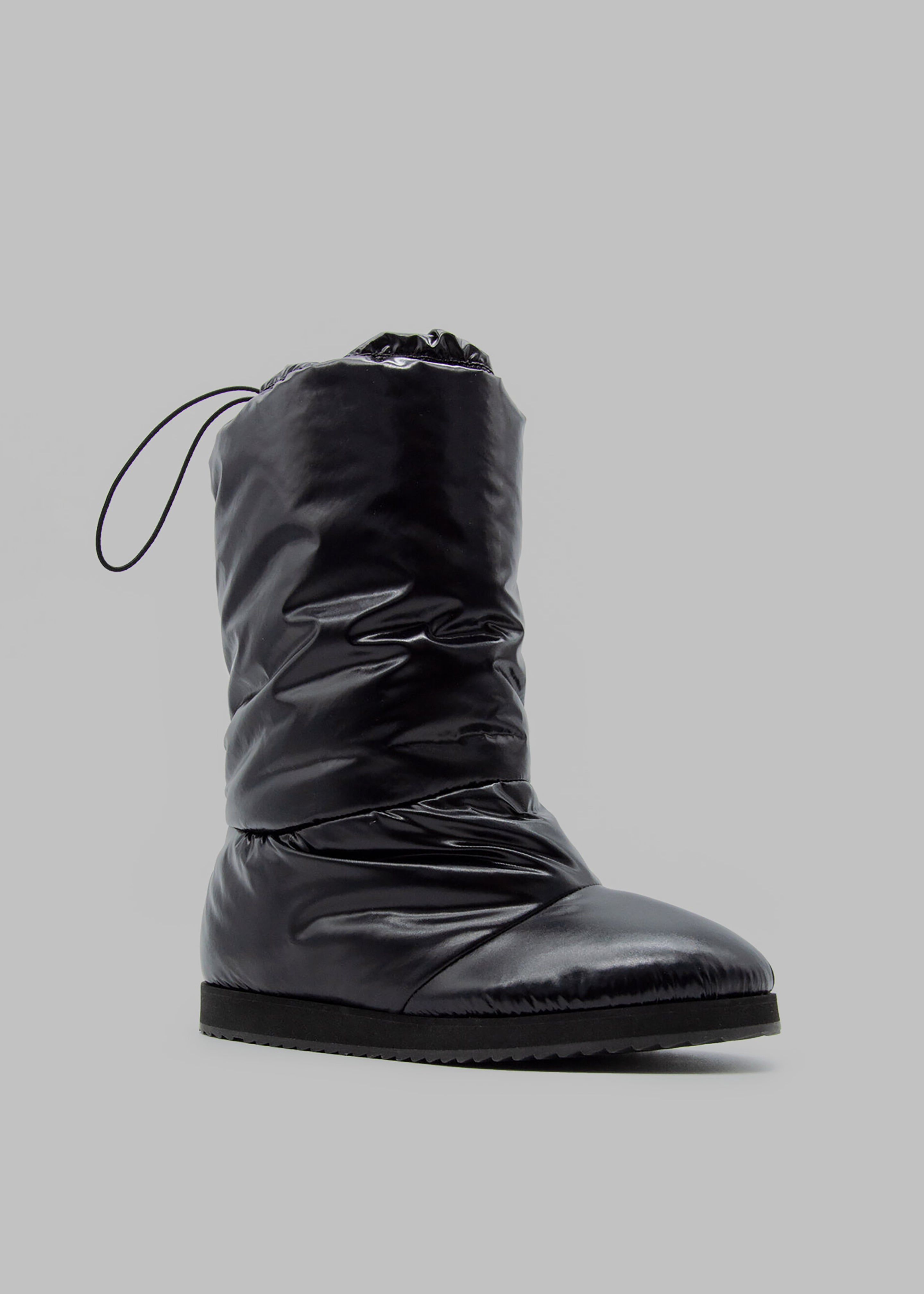Gia Borghini 20 Glossy Nylon Boot - Black sold by Frankie Shop product image thumbnail 3
