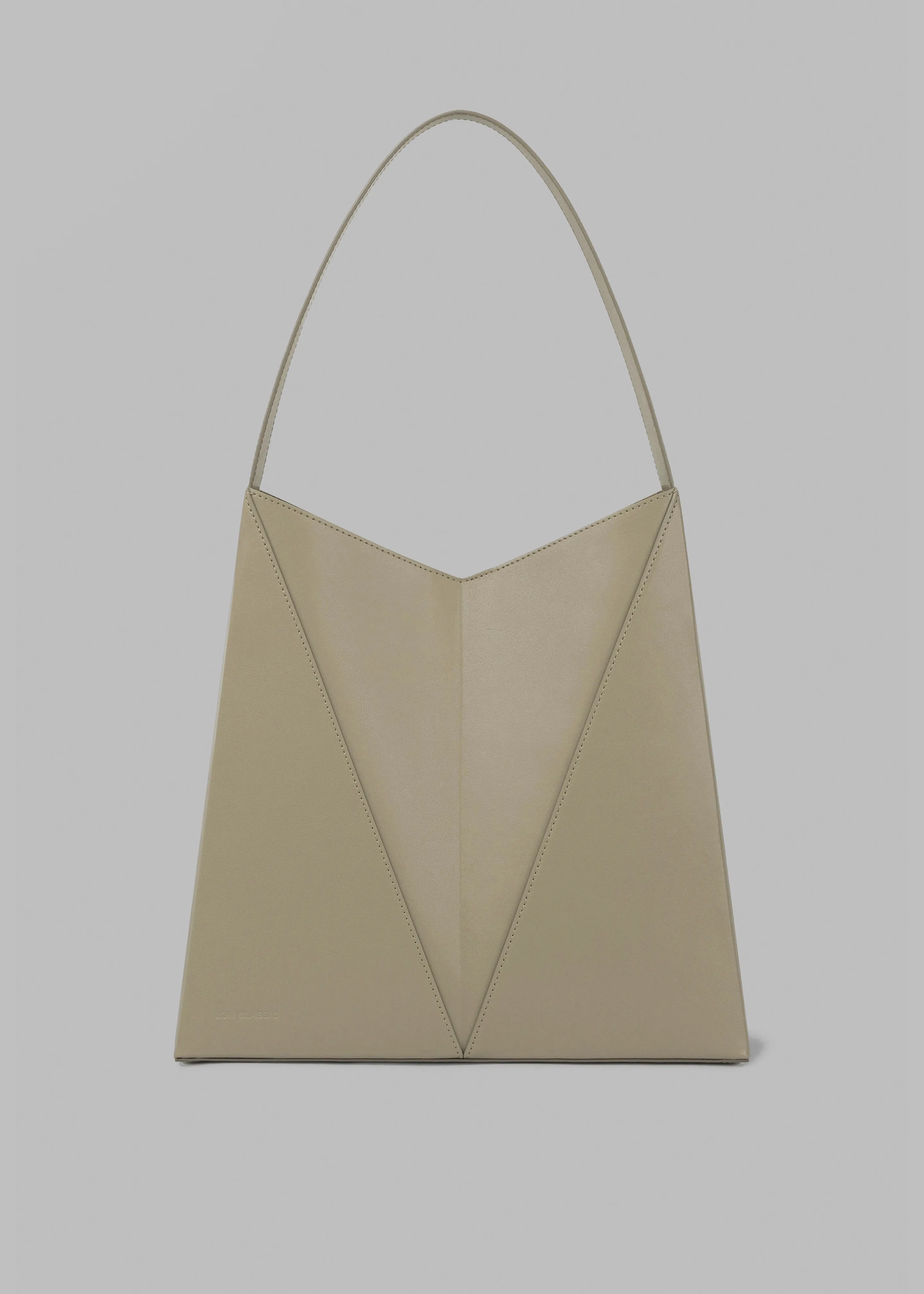 [LOW CLASSIC] / ☆ 24SS FOLDED CUBE TOTE BAG / KHAKI Low Classic Folded Cube Tote Bag - Khaki | Parallel
