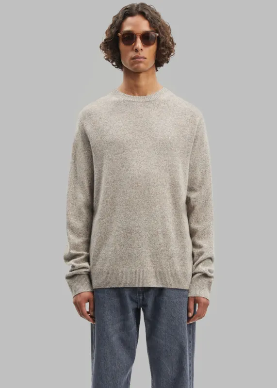 Samsøe Samsøe Nobis Crew Neck - Fallen Rock Melange made by Frankie Shop