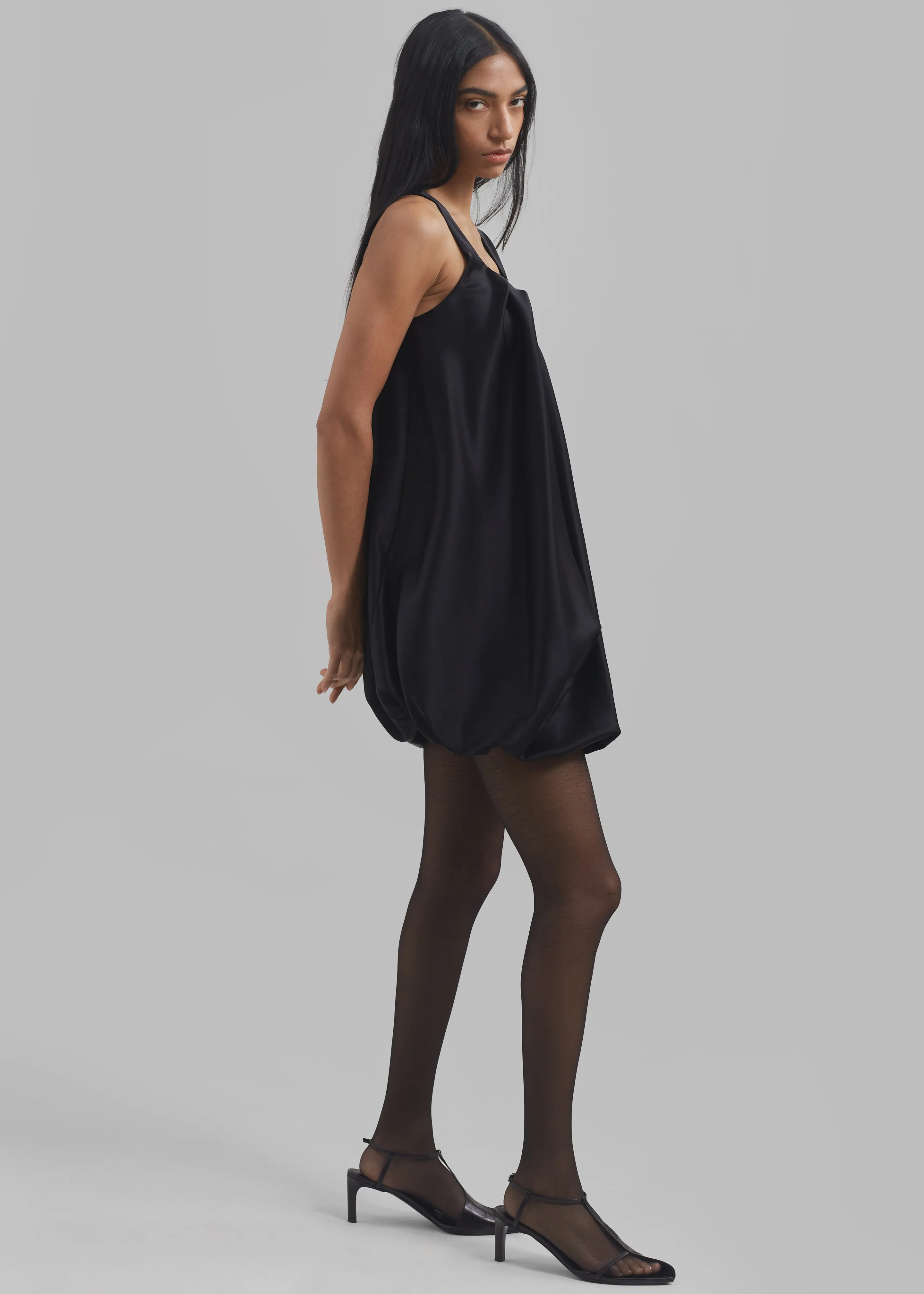 JW Anderson Twisted Mini Dress - Black sold by Frankie Shop product image thumbnail 3