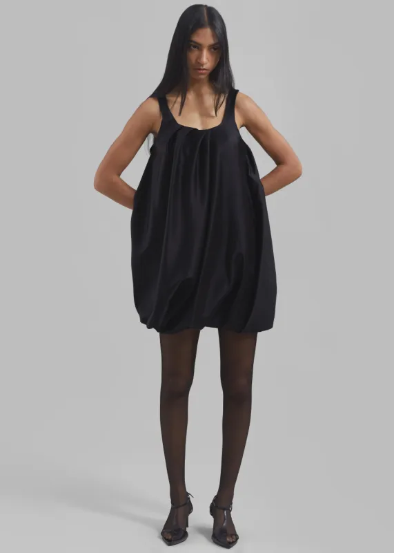 JW Anderson Twisted Mini Dress - Black sold by Frankie Shop