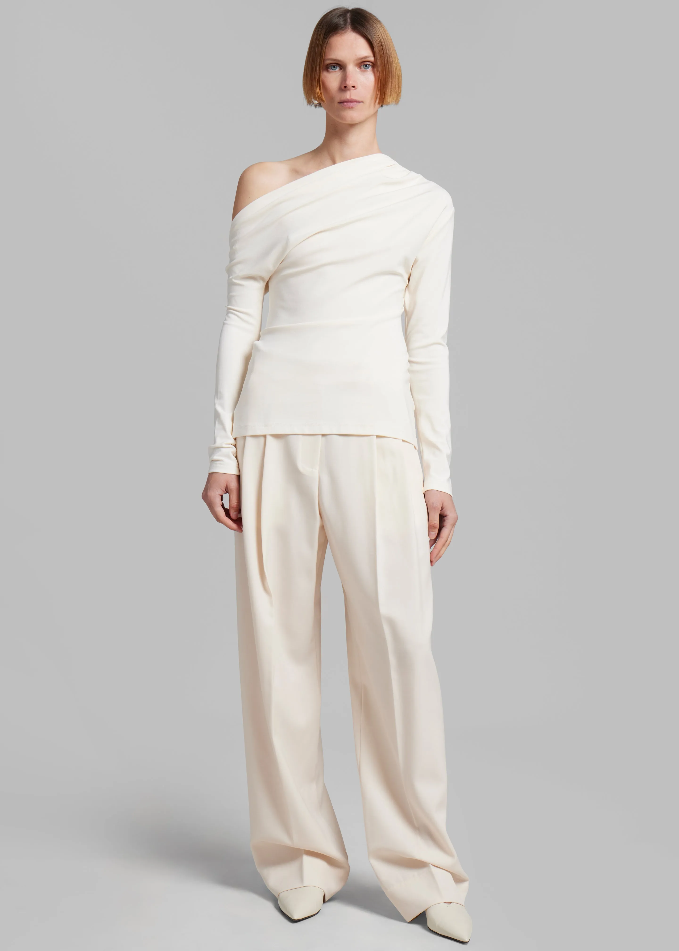 Esse Studios Fila Twist Top - Crema sold by Frankie Shop product image thumbnail 4