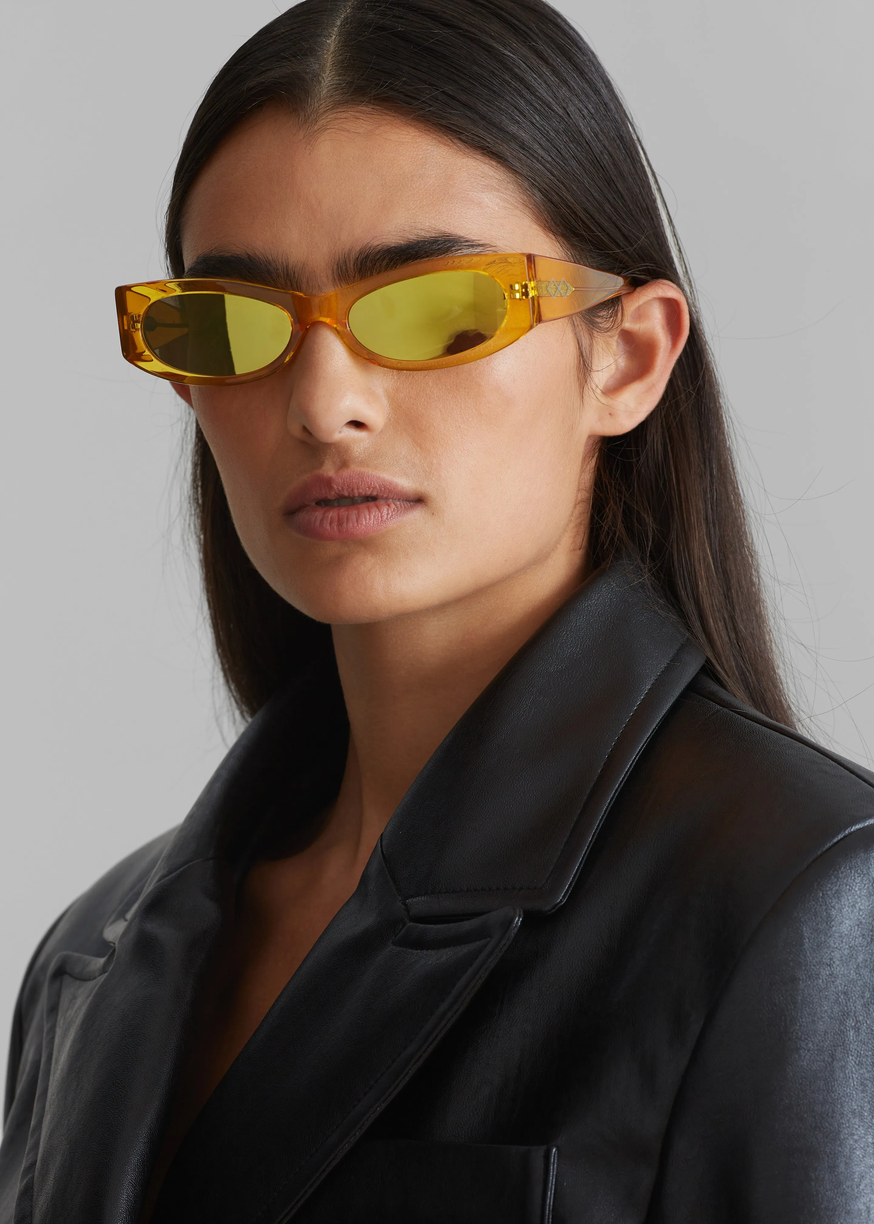 Karen Wazen Ciara Sunglasses - Bumblebee sold by Frankie Shop product image thumbnail 4