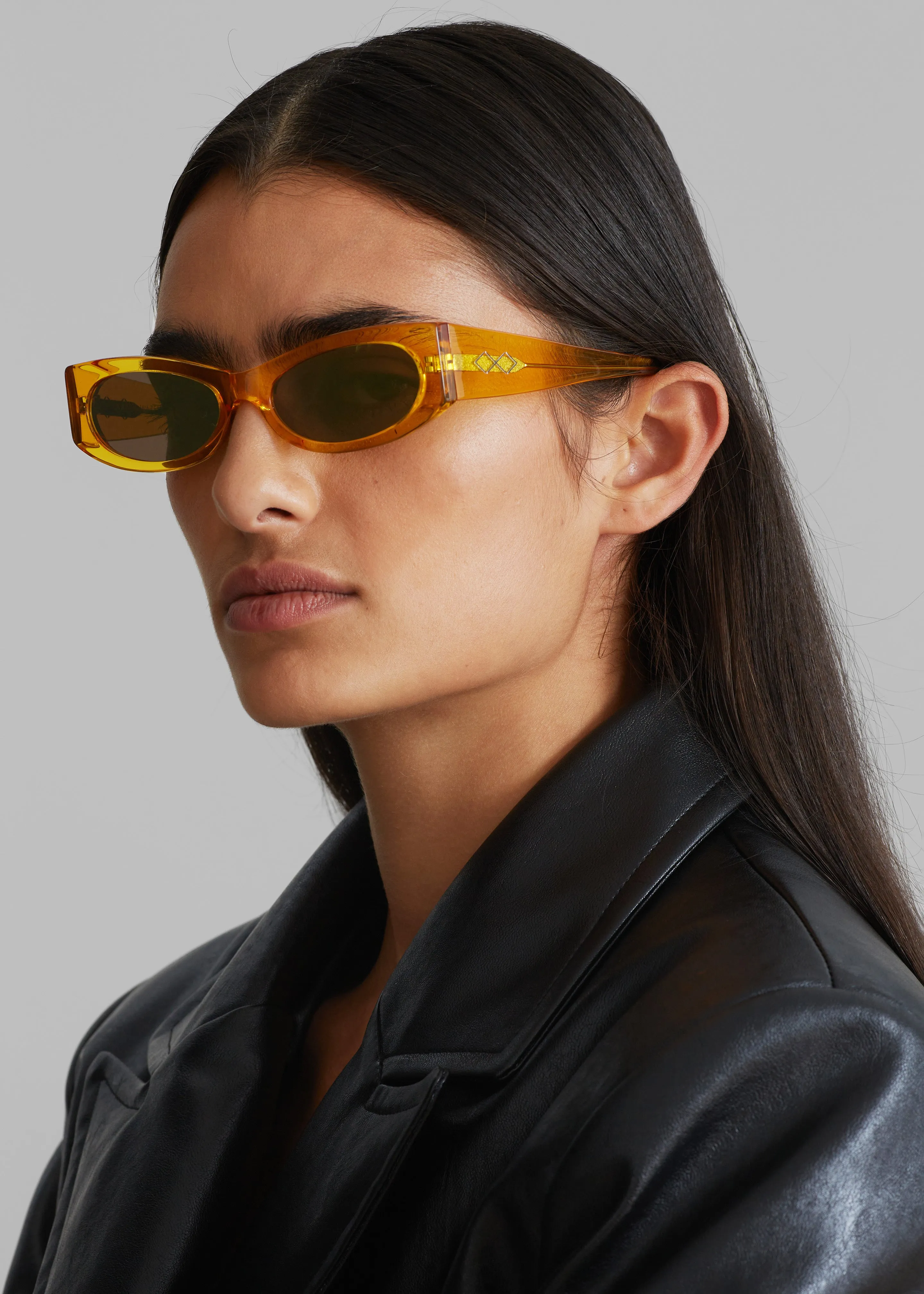Karen Wazen Ciara Sunglasses - Bumblebee sold by Frankie Shop product image thumbnail 2