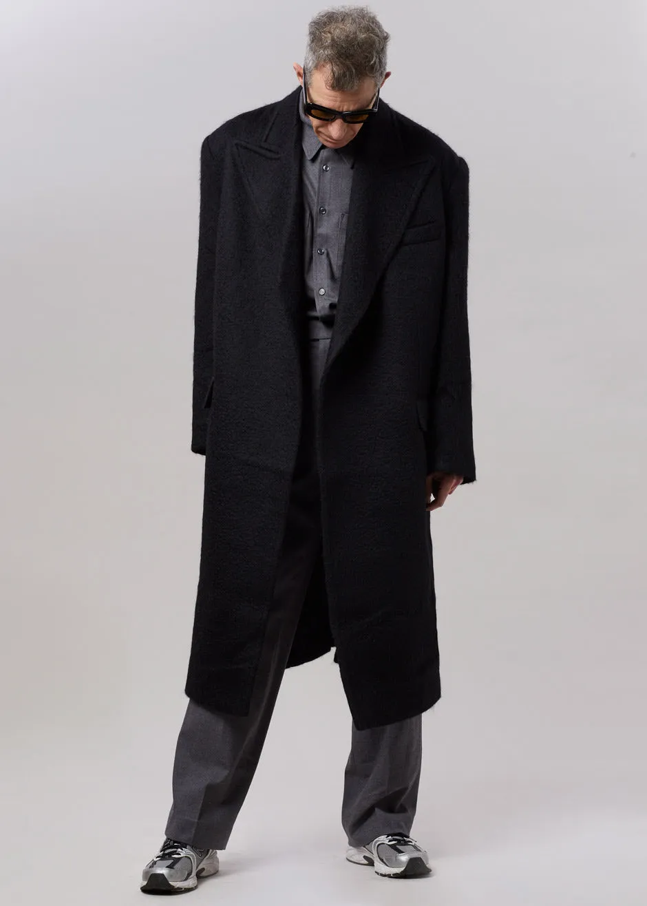 John Oversized Coat - Black sold by Frankie Shop product image thumbnail 3