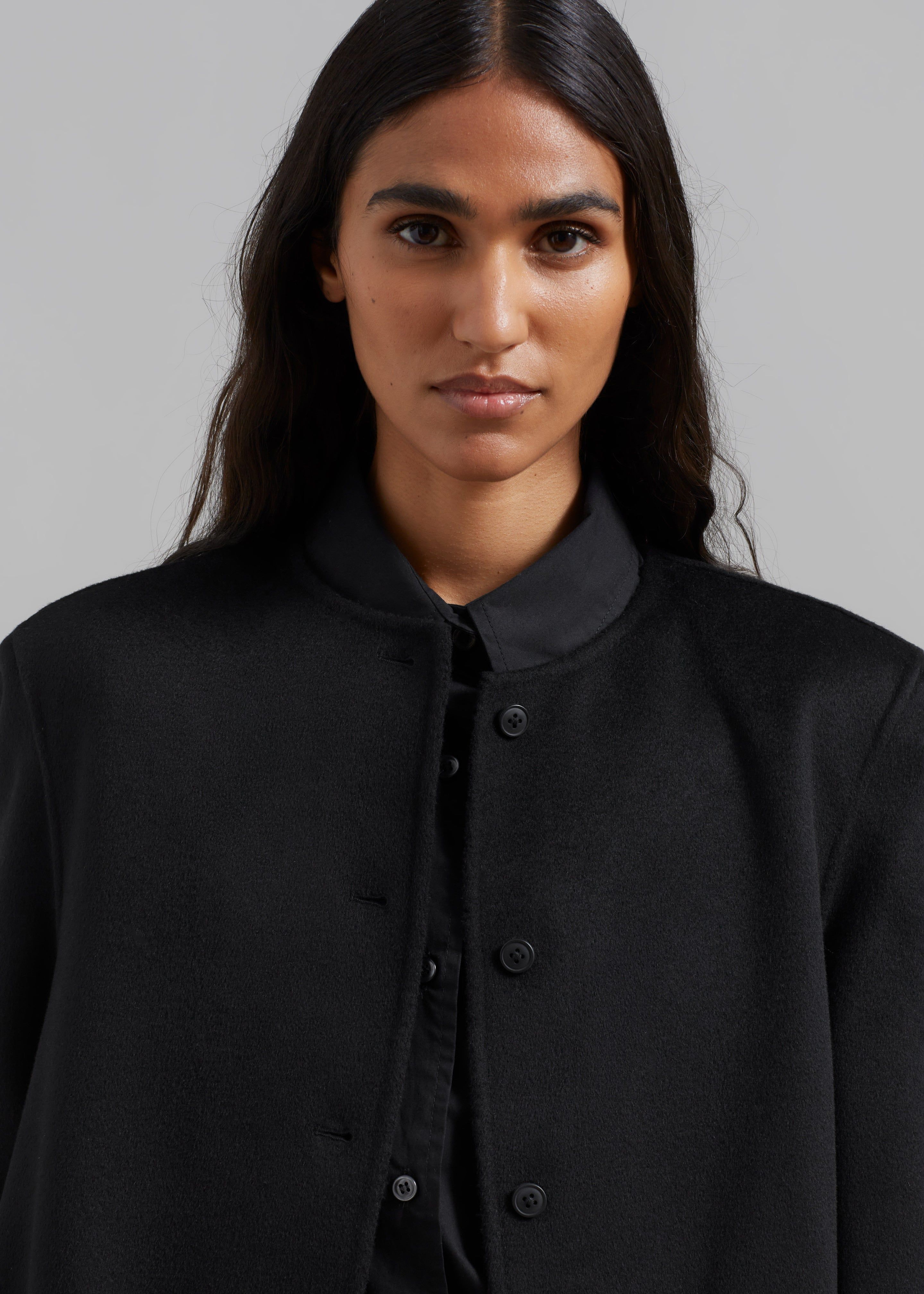 Loulou Studio Martil Long Coat - Black sold by Frankie Shop product image thumbnail 4