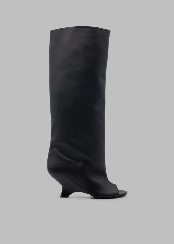 Gia Borghini Ninette Boots - Black made by Frankie Shop