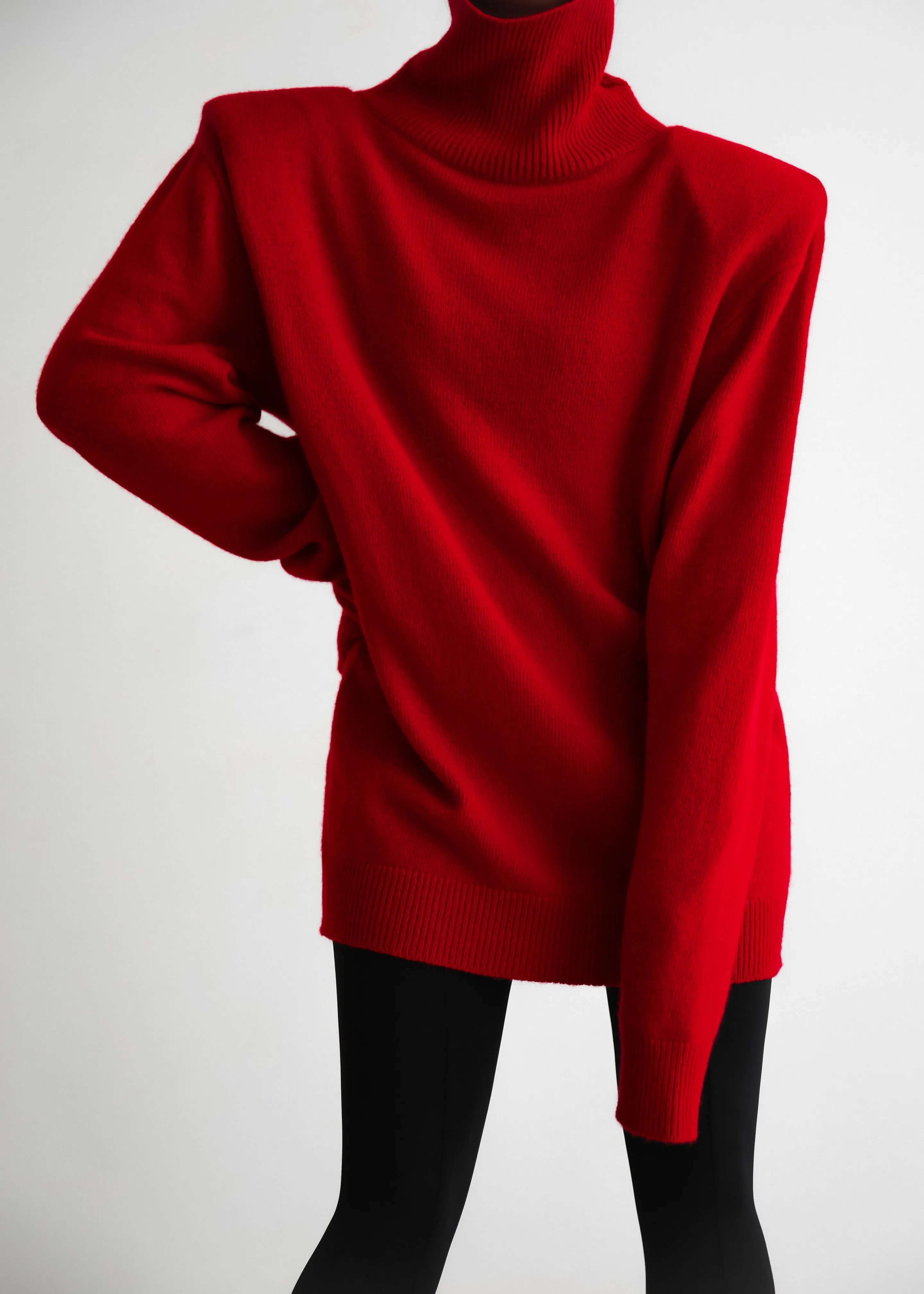 Emilia Mini Padded Sweater Dress - Red sold by Frankie Shop product image thumbnail 3
