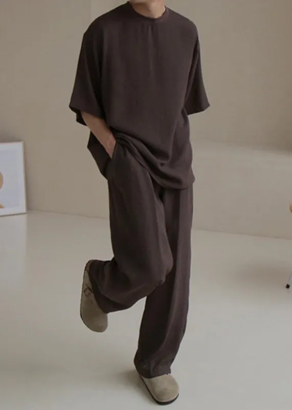 Brax Tee - Brown made by Frankie Shop