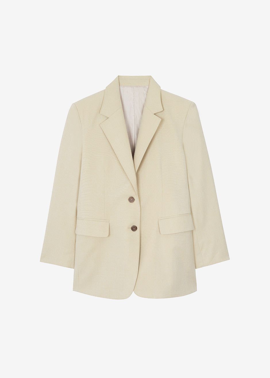 Kenya Blazer - Sand sold by Frankie Shop product image thumbnail 6