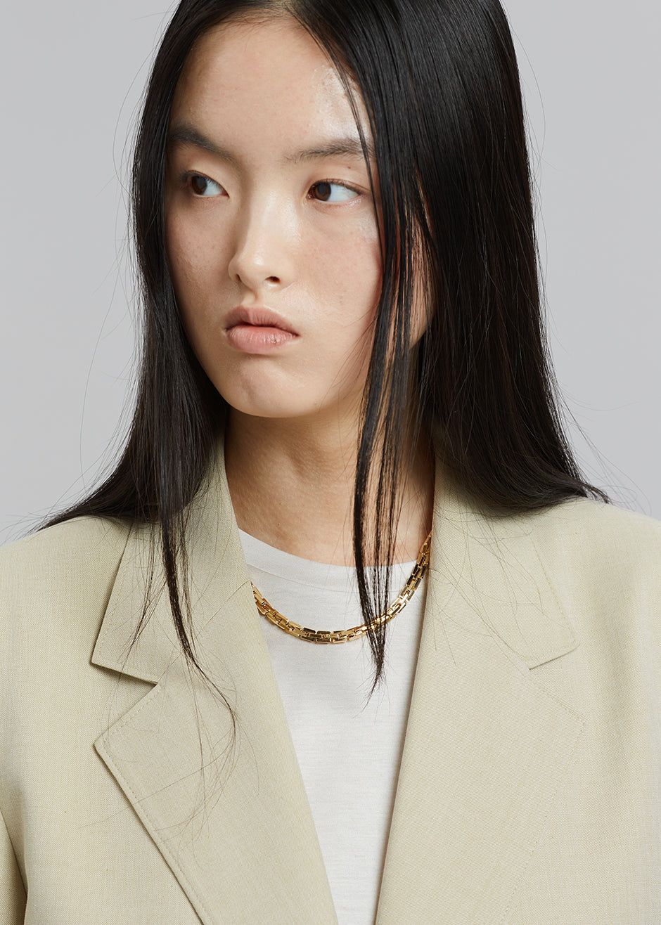Kenya Blazer - Sand sold by Frankie Shop product image thumbnail 4