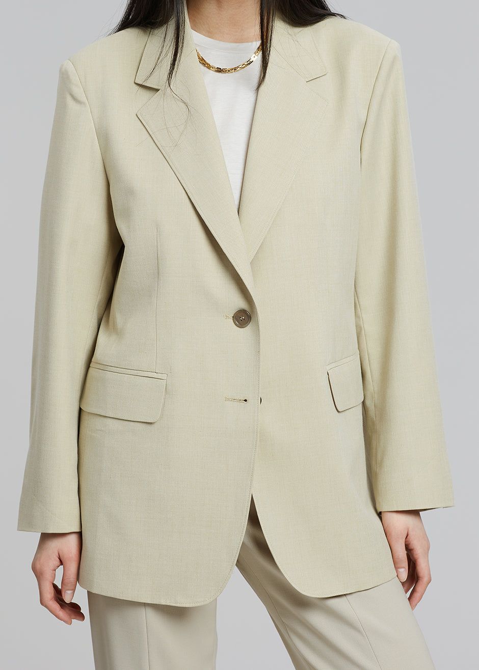 Kenya Blazer - Sand sold by Frankie Shop product image thumbnail 3