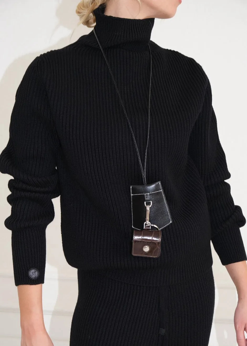 Saks Potts Katya Keychain - Black sold by Frankie Shop product image thumbnail 2