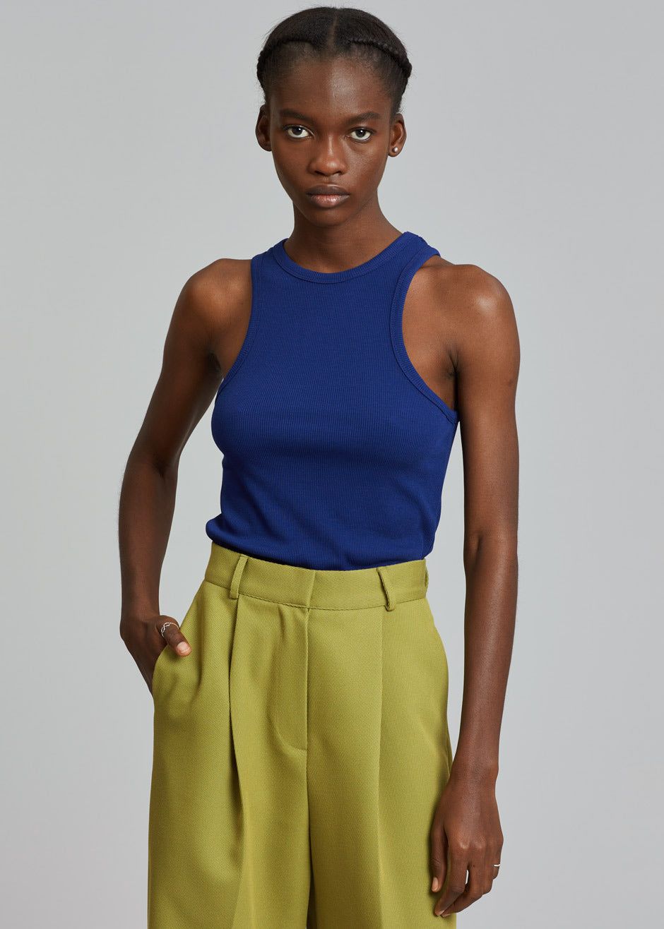Corsy Ribbed Tank - Navy sold by Frankie Shop product image thumbnail 3