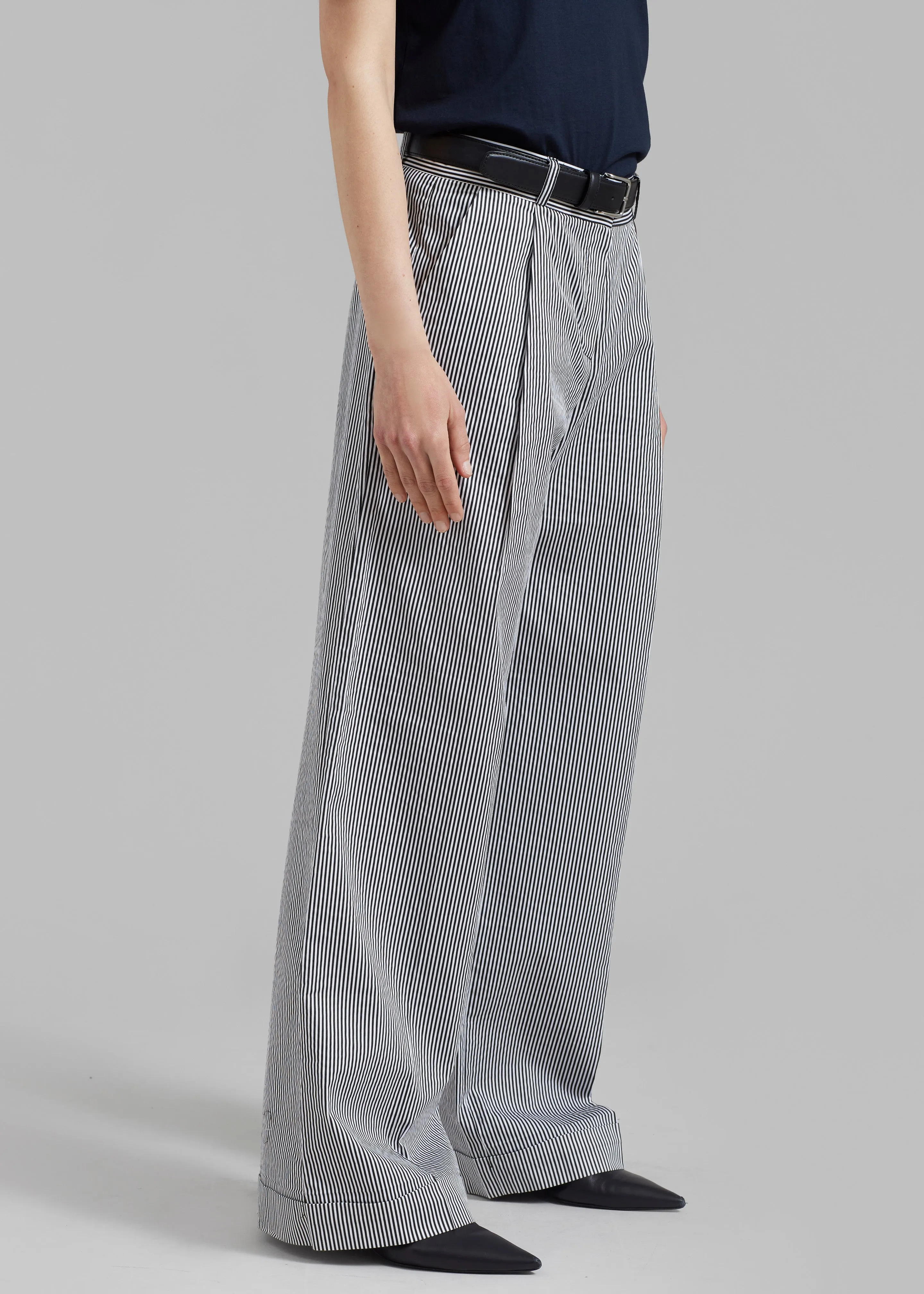 Addison Pants - Black Stripe sold by Frankie Shop product image thumbnail 4